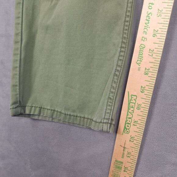 Levis 514 Pants Mens 32x34(31x33) Green Jeans low rise - Picture 6 of 9